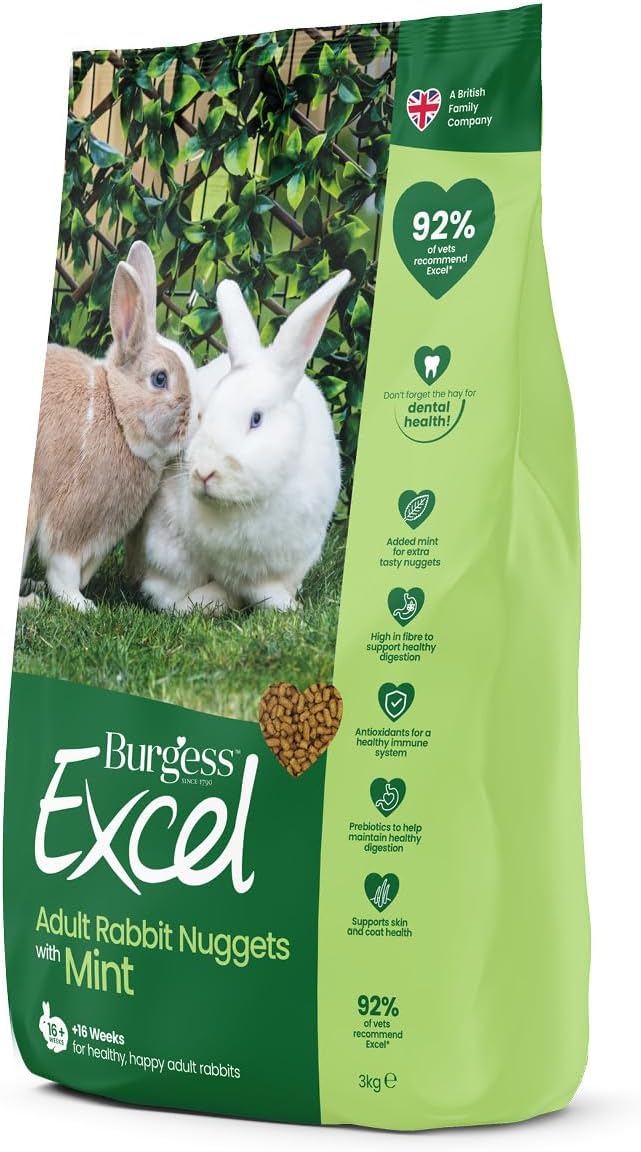 Burgess Excel Adult Rabbit Food with Mint