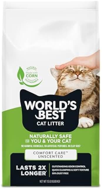 World's Best Cat Litter Comfort Care Unscented